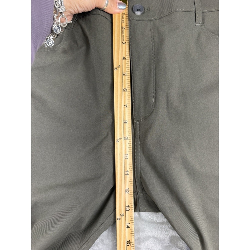 Vuori Meta Pants Men's 36x32 Green Slim Chino 5 Pocket Travel Performance V430 - Picture 7 of 16